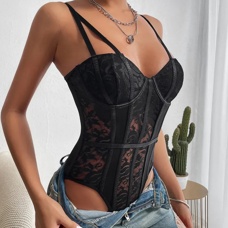 Celine | Body Corsetto Ricamato