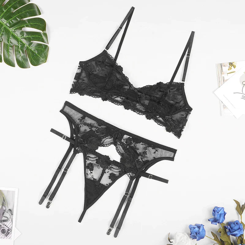 Natalia | Set Intimo Francese 3 Pezzi