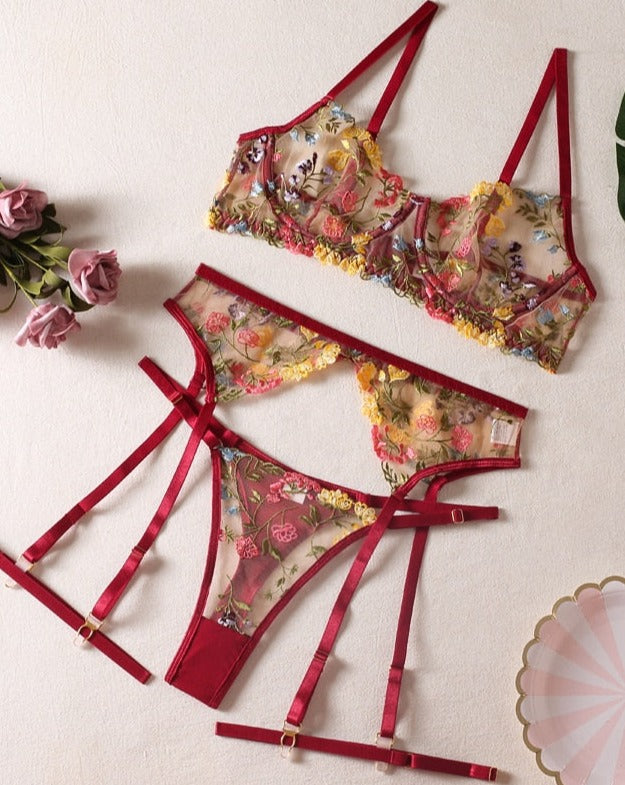 Daisy | Set Intimo Francese 3 Pezzi