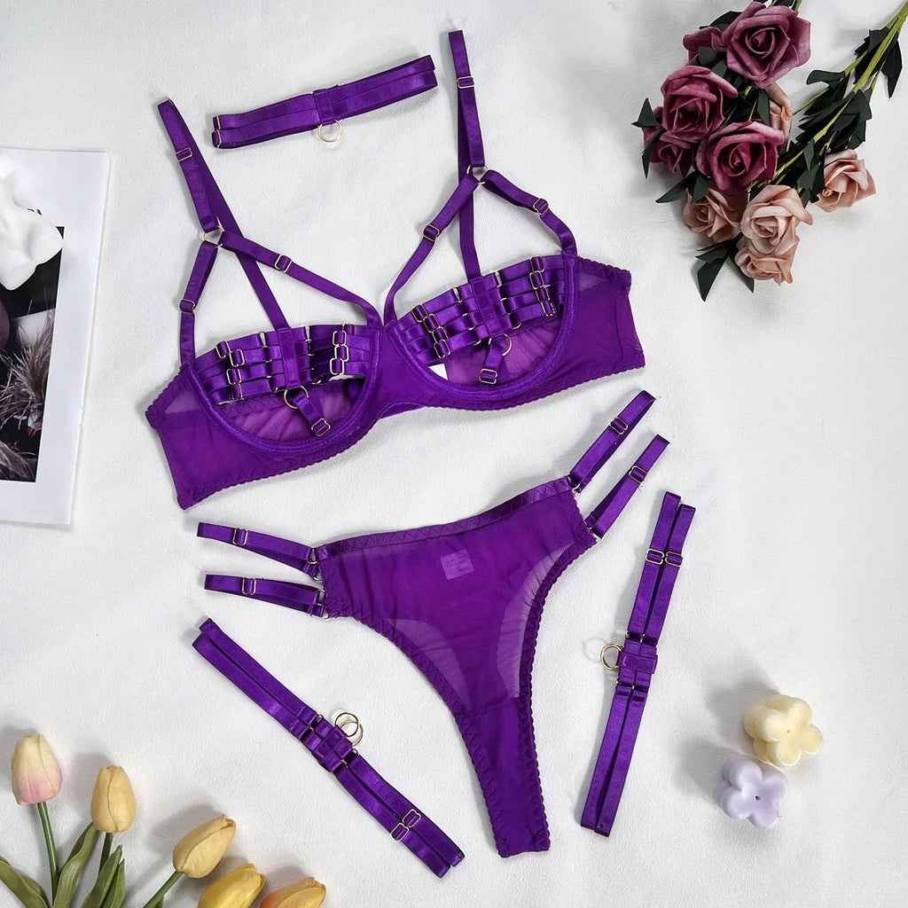 Amanda | Set Intimo 4 Pezzi