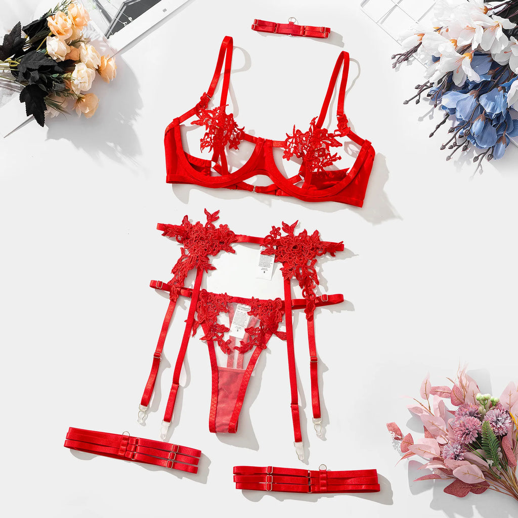 Elena | Set Intimo Francese 3 Pezzi