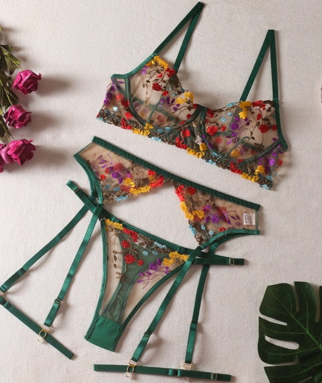 Daisy | Set Intimo Francese 3 Pezzi