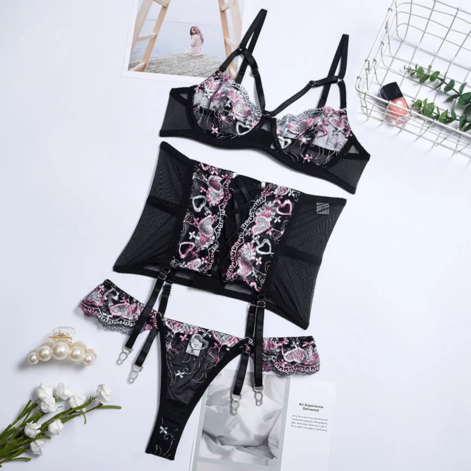 Layla | Set Intimo Francese 3 Pezzi