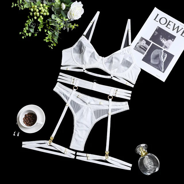 Adriana | Set Intimo Francese 3 Pezzi