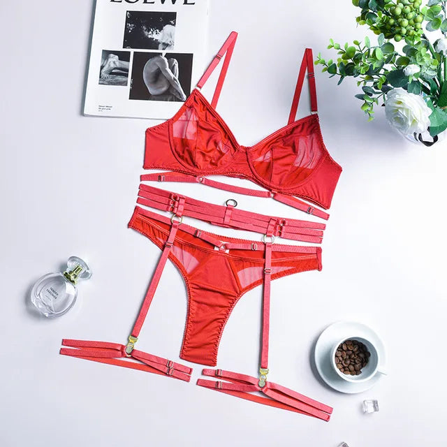 Adriana | Set Intimo Francese 3 Pezzi