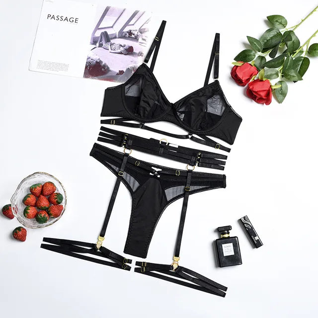 Adriana | Set Intimo Francese 3 Pezzi